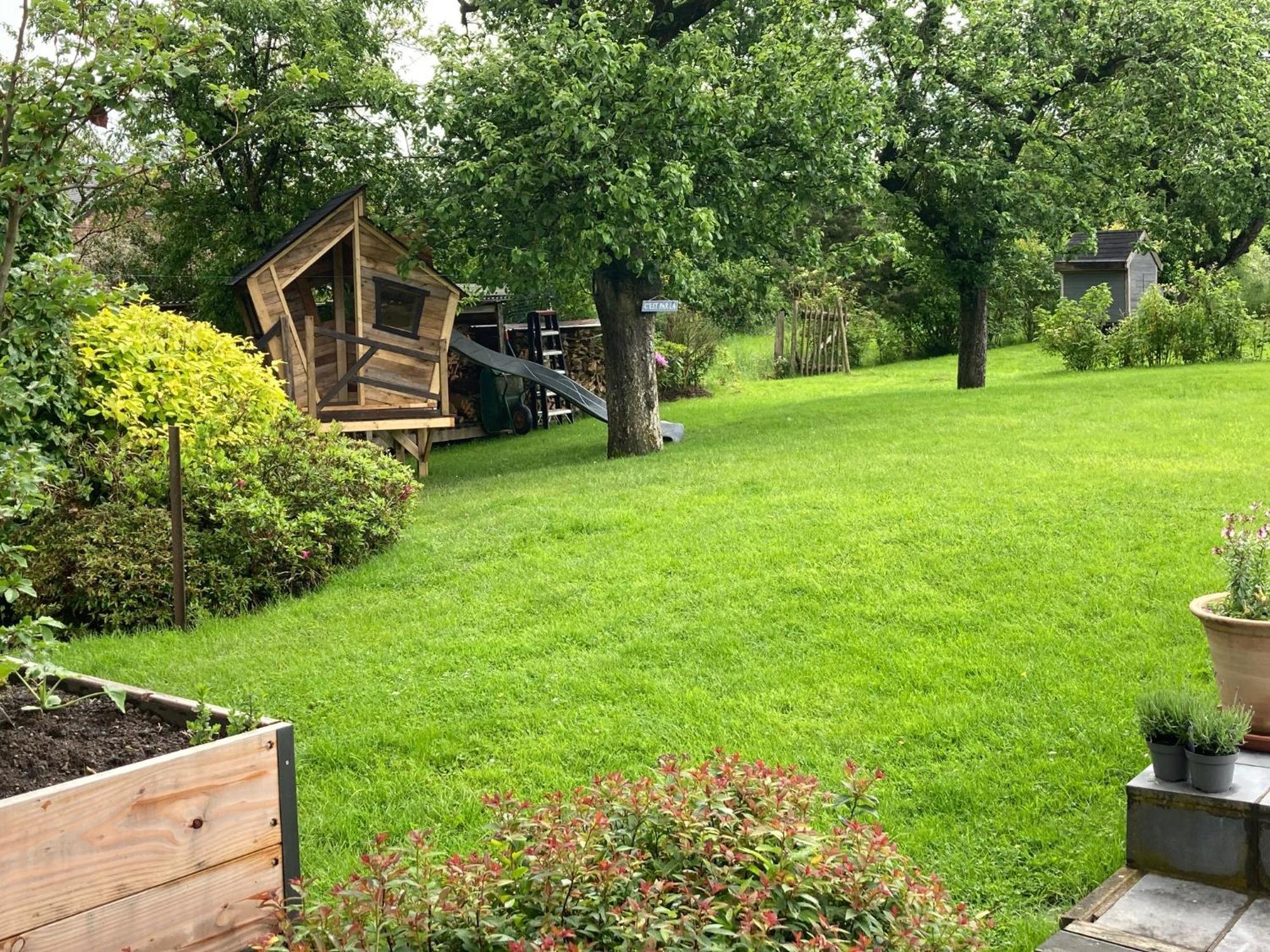 Ferienwohnung Le Relais Du Moustier Grune Exterior foto